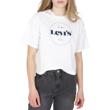 Levis Girls Tee cropped White